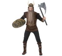 (XL) Viking leather effect costume for men