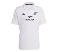 (XL, White) Adidas Mens 2025 New Zealand All Blacks Polo Shirt