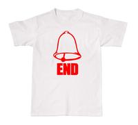 (XL, WHITE) BELL END MENS T SHIRT FUNNY RUDE COMEDY OFFENSIVE