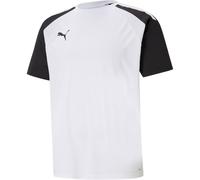 (XL, White/Black) Puma Mens TeamPACER Colour Block T-Shirt