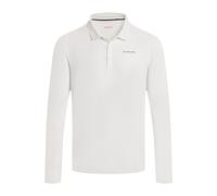 Craghoppers Mens Bramshaw Golf Nosilife Long-Sleeved Polo Shirt - White - XL - White - 100% Mixed