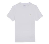 (XL, White) Farah Mens Logo Regular T-Shirt