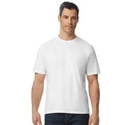 (XL, White) Gildan Mens Plain Cotton Lightweight T-Shirt