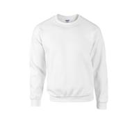 (XL, White) Gildan Unisex Adult DryBlend Crew Neck Sweatshirt