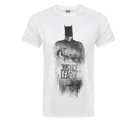 (XL, White) Justice League Mens Character Line Up T-Shirt