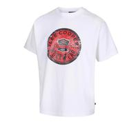 (XL, White) Lee Cooper Mens Graphic Print T-Shirt