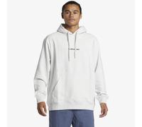 (XL, White Marple Heather) Quiksilver Mens DNA Omni Logo Pullover Hoodie Hooded Sweatshirt Jumper Sweater