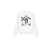 (XL, White) Marvel Unisex Adult X-Men Wolverine Jump Sweatshirt