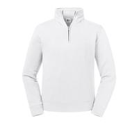 Russell Mens Authentic Zip Neck Sweatshirt PC4069