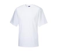 (XL, White) Russell Mens Classic Ringspun Cotton T-Shirt