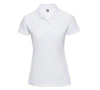 Russell Athletic Womens/Ladies Classic Polycotton Polo Shirt (White) - Size X-Large