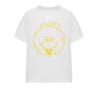 (XL, White) Sesame Street Womens/Ladies Big Bird Mono T-Shirt