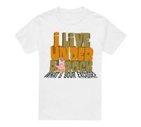 (XL, White) SpongeBob SquarePants Mens What's Your Excuse? T-Shirt