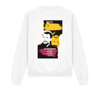 (XL, White) Star Trek Unisex Adult The Next Generation Season 6 Episode 24 Sweatshirt