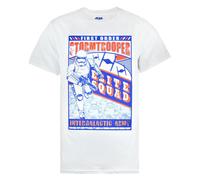 (XL, White) Star Wars Mens Storm Trooper Elite Squad T-Shirt
