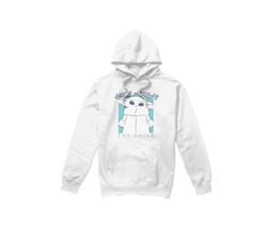 (XL, White) Star Wars Mens The Child Hoodie