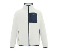(XL, White Stone/Navy) Regatta Mens Frankie Full Zip Fleece Jacket