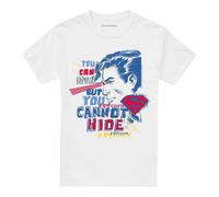 (XL, White) Superman Unisex Adult Cannot Hide Xray Vision T-Shirt
