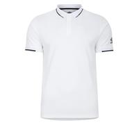 (XL, White) Umbro Mens Ribbed Cuff Polo Shirt