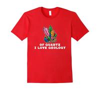 (XL) Why Of Quartz (Course) I Love Geology Science Nerdy T-Shirt-Father's Day