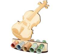 XL Wooden Violin Gift Idea Gift Voucher Packaging Funny Gift Money Gift for Women and Men Gift for Musicians (Violin Violin)