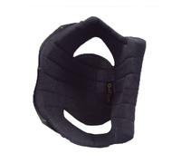 (XL5) Shoei Centre Pad Black For JO Helmets