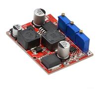 XL6019 Adjustable DCDC Converter Module with Clear Red and Blue LED Indicators