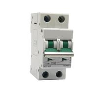 XL7-63 2P 500V 600V 6KA 6A 10A 16A 20A 25A 32A 40A 50A 63A MCB DC Circuit Breaker EKFBQBGW(25A 600V)
