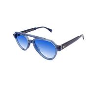 XLAB Canarie Unisex Sunglasses Acetate Honey Brown Pilot Polarized