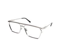 XLAB Cuba Unisex Optical frames Metal Silver Squared Anti-blue light Anti blue light - for PC