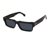 XLAB Half Moon Unisex Sunglasses Acetate White Pink Squared Polarized
