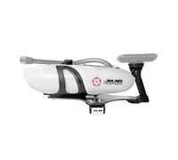 XLAB Torpedo Versa 500 Airflow Carbon Fiber Front Hydration System (Clear Bottle with Matte Black Cage)