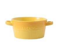 XLANDALYUEFA Ceramic Instant Noodle Bowl,Ceramic Bowl with Handle,Ramen Bowl Ceramic,Pho Bowls Large,Soup Bowl Microwave(Yellow)