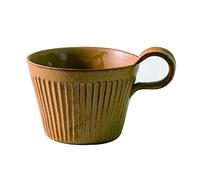 XLANDALYUEFA Mug Coffee Cup,Mugs Retro Coffee Cup Portable Drinking Cup Ceramic Mug Office Hot Water Cup(A)