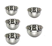 XLANDALYUEFA Stainless Steel Mixing Bowls Set Kitchen Cooking Tools Fruit Salad Bowl Storage 18 20 22 24 26 28 30cm(Type 9)