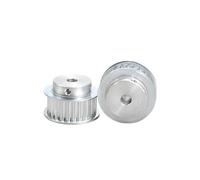 XLANDALYUEFA Timing Belt Wheel, 1Pcs 2GT 80T 90T 100Teeth Bore 5mm-25mm Width 6mm 3D Printer Transmission Pulley(80 Teeth 1pcs,10mm)