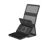 XLayer Wireless Solar Power Bank, 10,000 mAh 15 W, MagSafe Compatible, Solar Panel, USB C Fast Charging, Outdoor Charger for iPhone 15 Pro/14/13/12/Plus/Mini//Pro Max, Samsung Galaxy S23 Ultra/S22