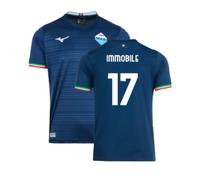 (XLB) 2023-2024 Lazio Away Shirt (Kids) (Immobile 17)