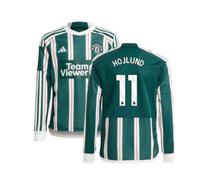 (XLB) 2023-2024 Man Utd Away Long Sleeve Shirt (Kids) (Hojlund 11)