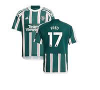 (XLB) 2023-2024 Man Utd Away Shirt (Kids) (Fred 17)