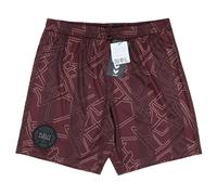 (XLB) 2024-2025 Denmark Special Edition Hummel x Halo Shorts (Dark Red) (Kids)