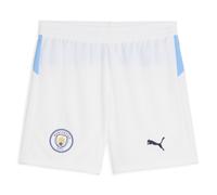 (XLB) 2025-2026 Man City Home Shorts (White) - Kids