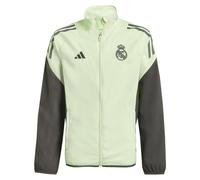 (XLB) 2025-2026 Real Madrid Presentation Jacket (Almost Lime) - Kids