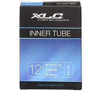 XLC 2508120200 Bicycle tube 12 1/2 x 2 1/4 47-203, 54-203, 62-203 AV 33 mm