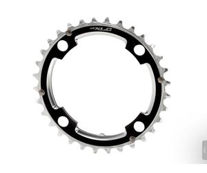 XLC 32 TOOTH BLACK CHAINRING MTB 7075 ALLOY CNC 4 ARM 104mm SRAM/SHIMANO