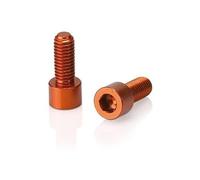 XLC Accessories Screws for Water Bottle Holder, Orange, 10 x 10 x 5 cm