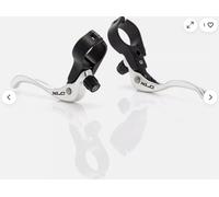 XLC Auxiliary Brake Lever Set 26.0 mm Cantilever BLR0218S Silver/Black - NEW