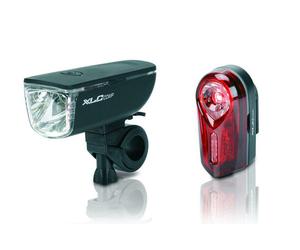XLC Bike Light Comp Ariel Nesso CLS11 20 Lux Front Rear LED Set Cycling Bicycle