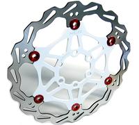 XLC BR-X50 Floating Disc Brake Rotor 160mm White Spider 6-Bolt