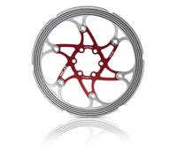 XLC BR-X59 Floating Spider Brake Disc With Friction Ring 180 mm, 6-Bolt